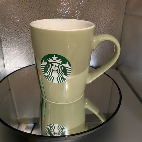Starbucks | Dining | Starbucks Happy Birthday Wishes 22 Mug Cup Candles  Green | Poshmark